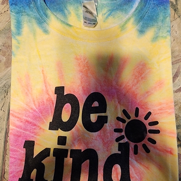 Sunshine Sisters Bright Color Tie Dye Tee - Picture 2 of 3